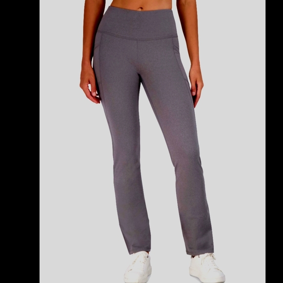 Reebok Pants & Jumpsuits 23 Reebok Fleece Lined Gray Yoga Pants